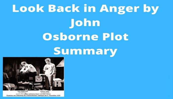 Look Back in Anger Summary